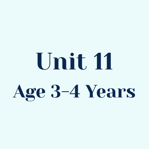 Unit 11 w/o SEL Library Age 3-4 Years