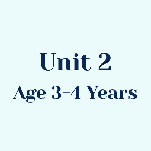 Unit 2 w/o SEL Library Age 3-4 Years
