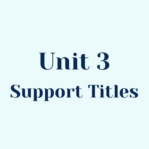 Unit 3 Support Titles w/o SEL Library