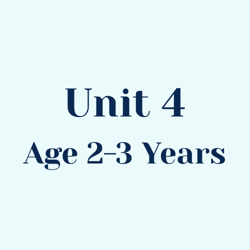 Unit 4 w/o SEL Library Age 2-3 Years