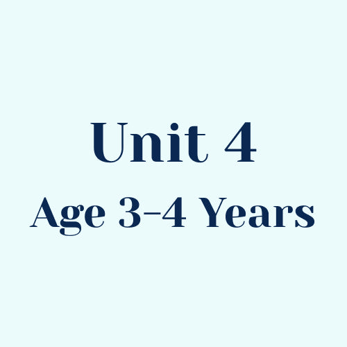 Unit 4 w/o SEL Library Age 3-4 Years